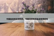 中国能出现足球吗吗，中国足球有可能进世界杯吗