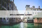 西甲2012赛季进球榜（12年西甲）