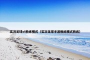 实况足球ol教练模式（实况足球手游教练模式教练）