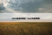 2023亚奥杯赛程（2023年亚锦赛）