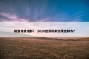 斯洛克欧洲杯？ 2020欧洲杯斯洛伐克球衣？