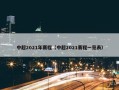中超2021年赛程（中超2021赛程一览表）