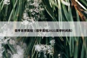 德甲世界赛程（德甲赛程2021赛季时间表）