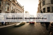 按442阵容排足球队，按442阵容排足球队是什么