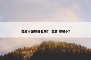 英超小国球员名单？ 英超 球场小？