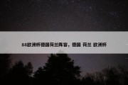 88欧洲杯德国荷兰阵容，德国 荷兰 欧洲杯