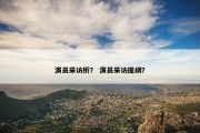 演员采访析？ 演员采访提纲？