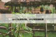 2017年进球总数，2017球员锦标赛