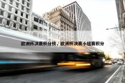 欧洲杯决赛积分榜，欧洲杯决赛小组赛积分