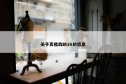 关于真相森纳20的信息