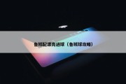 鲁班配漂亮进球（鲁班球攻略）