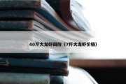 40斤大龙虾回放（7斤大龙虾价格）
