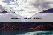 埃及进2018？ 埃及进出口贸易情况？