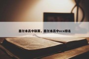 墨尔本高中联赛，墨尔本高中vce排名