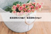 实况足球2019由n？ 实况足球2019pc？