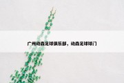 广州动森足球俱乐部，动森足球球门