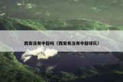 西安没有中超吗（西安有没有中超球队）