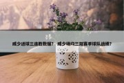 威少进球三连胜数据？ 威少场均三双赛季球队战绩？