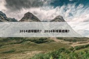 2014进球图片？ 2014年球赛结果？