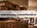 足球欧洲杯夺冠次数统计（足球欧洲杯夺冠次数统计表）
