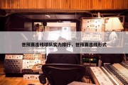 世预赛出线球队实力排行，世预赛出线形式