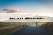 曼联2023三冠王，曼联三冠王时期的打法