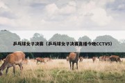 乒乓球女子决赛（乒乓球女子决赛直播今晚CCTV5）