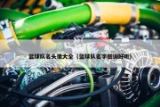篮球队名头像大全（篮球队名字低调好听）