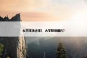 大学球场进球？ 大学球场图片？