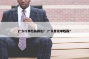 广东抢季后赛排名？ 广东晋级季后赛？