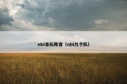 nbl各队阵容（nbl几个队）