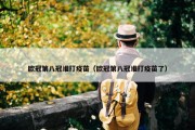 欧冠第八冠谁打疫苗（欧冠第八冠谁打疫苗了）