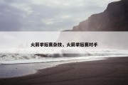 火箭季后赛杂技，火箭季后赛对手