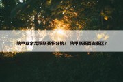 陕甲业余足球联赛积分榜？ 陕甲联赛西安赛区？