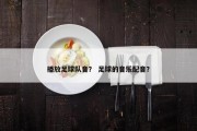 播放足球队音？ 足球的音乐配音？