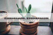 实况足球白球衣金色号码，实况足球白色球衣的足球队