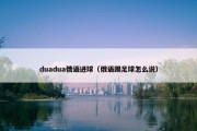 duadua俄语进球（俄语踢足球怎么说）