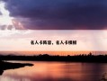 名人卡阵容，名人卡模板