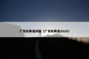 广东队阵容问题（广东队阵容2020）