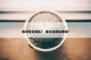 南华校足球队？ 南华足球队降级？