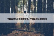 中国篮球队目前成绩排名，中国篮球队最新排名