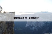 曼城球员动作卡？ 曼城球迷卡？