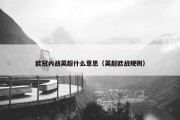 欧冠内战英超什么意思（英超欧战规则）