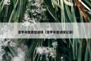 意甲年度更佳进球（意甲年度进球记录）