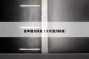高中潜力球员（十大潜力球员）