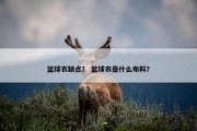 篮球衣缺点？ 篮球衣是什么布料？