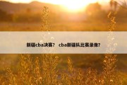 新疆cba决赛？ cba新疆队比赛录像？