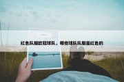 红色队服欧冠球队，哪些球队队服是红色的