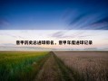 意甲历史总进球排名，意甲年度进球记录