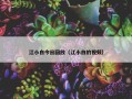 江小白今日回放（江小白的视频）